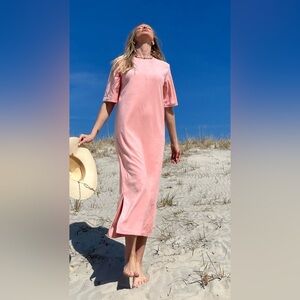 Madness Coral Terry dress